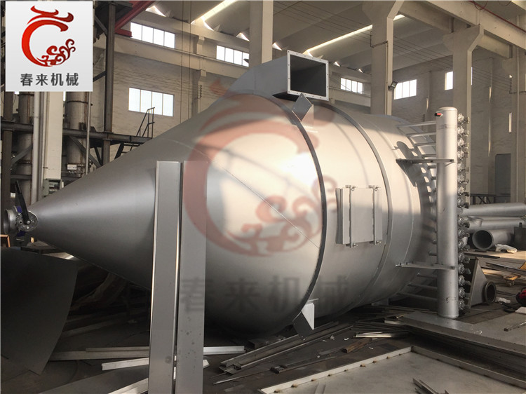 MC脉冲布袋除尘器的生产现场